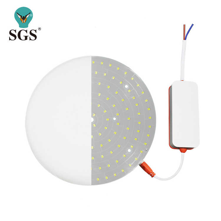 25W round flat surface concealed borderless super bright lamp dimmbar recessed light led panel