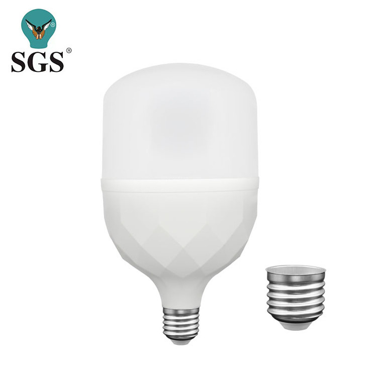 Led Bulb High Power E27 Aluminum Plastic Housing Smd 20W 30W 40W 50W 60W B22 Led Lighting bulb