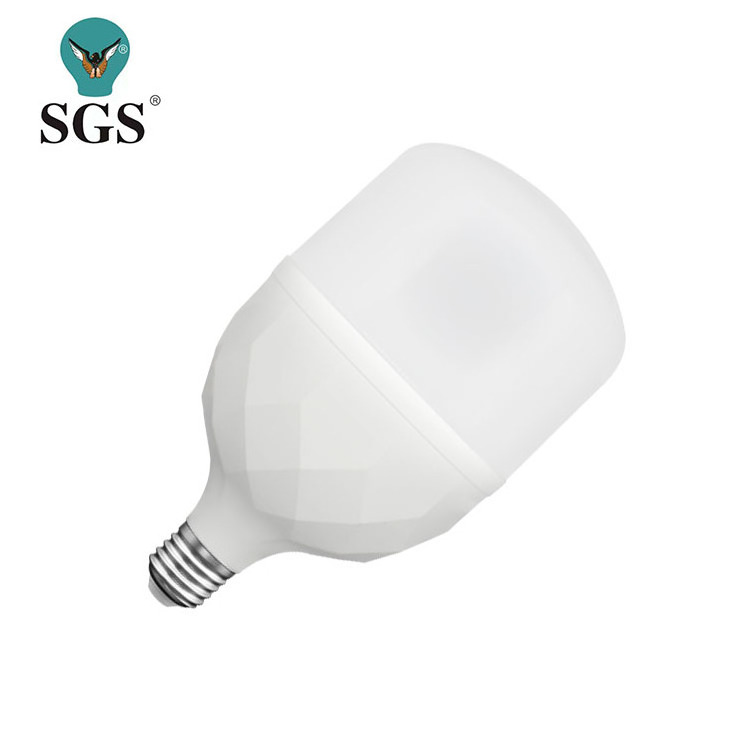 SGS lighting t bulb mini cover 20w 30w 40w 50w 60w 220v ac led lamp b22 e27 led light bulb