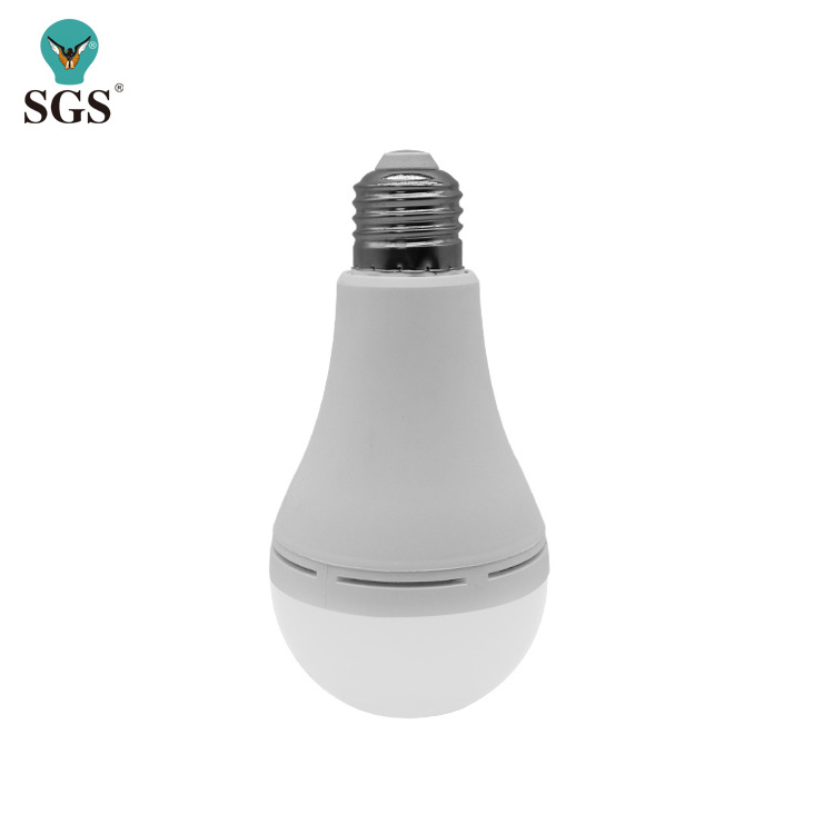 High quality rechargeable led light A60 e27 B22 home garden  led emergency light bulb