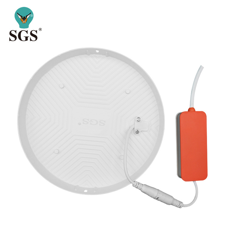 Factory Direct High Quality Recessed Round Shape Commercial Led Panel Light