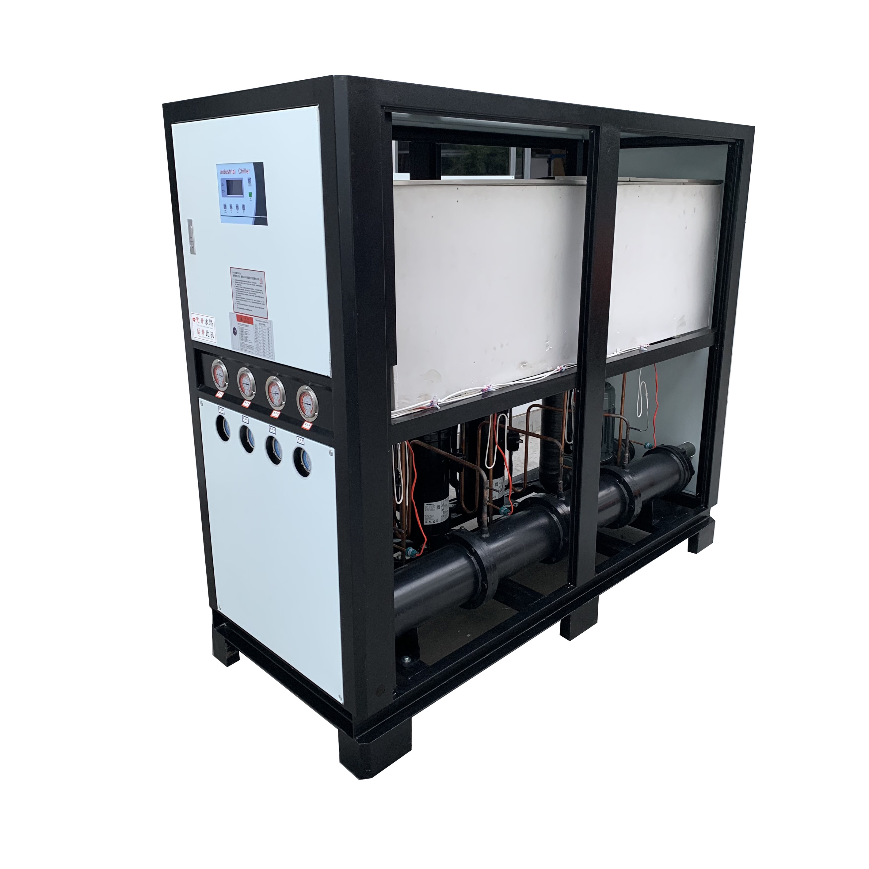 New Water-Cooled Fan Coil Chiller Units with Pump Compressor Motor for Home Restaurant and Retail Industries