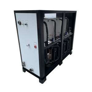 New Water-Cooled Fan Coil Chiller Units with Pump Compressor Motor for Home Restaurant and Retail Industries