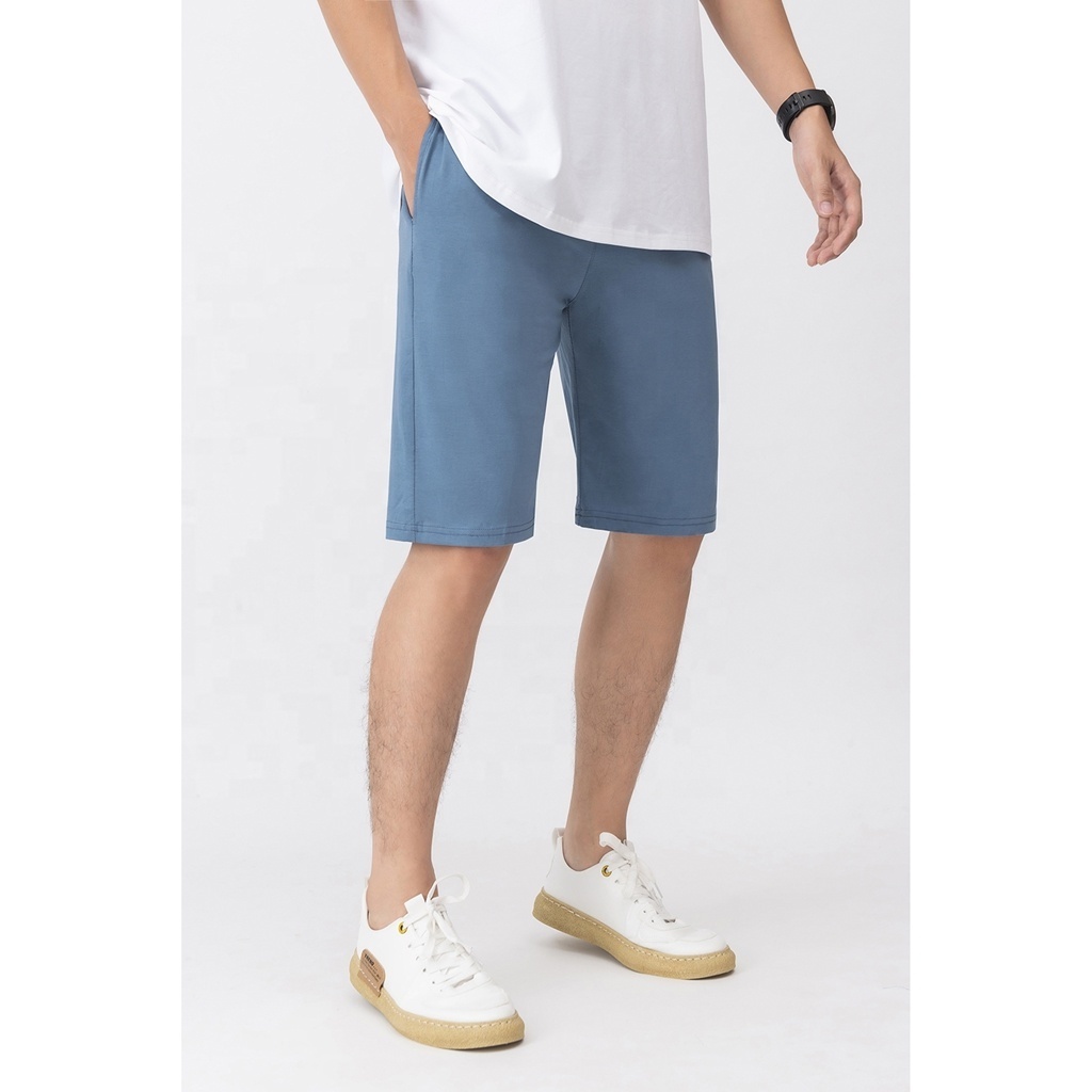 Manufacture of casual clothes and wholesale men's summer fashion shorts 100% cotton in opp bags made in Vietnam