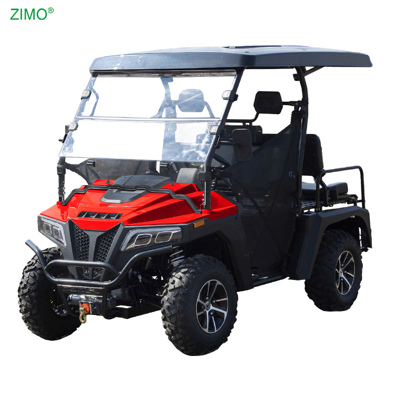 2024 Off Road Hunting Buggy 72V Lithium Battery 4 6 Seater 10Kw Club Car 4X4 Electric Golf Cart for sale