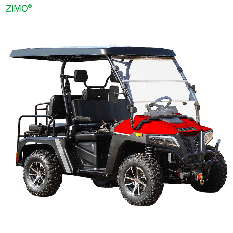 2024 Off Road Hunting Buggy 72V Lithium Battery 4 6 Seater 10Kw Club Car 4X4 Electric Golf Cart for sale