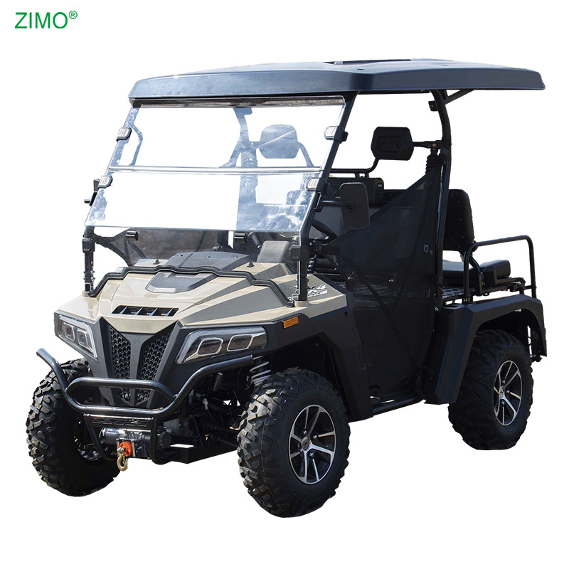 2024 Off Road Hunting Buggy 72V Lithium Battery 4 6 Seater 10Kw Club Car 4X4 Electric Golf Cart for sale