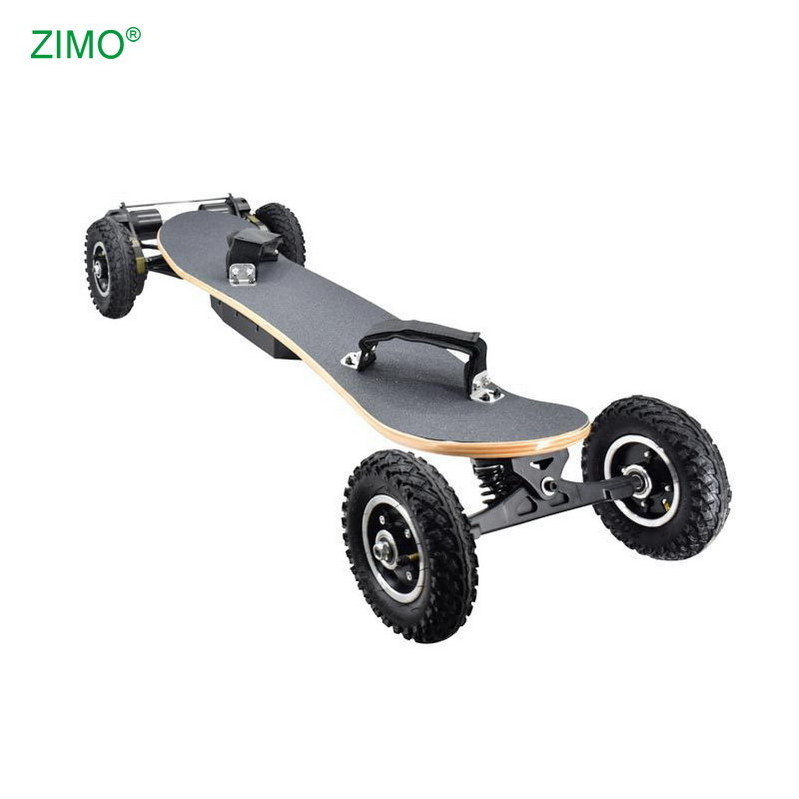 4 Wheels Black 12 Layers Maple Skate Board Electric Skateboard