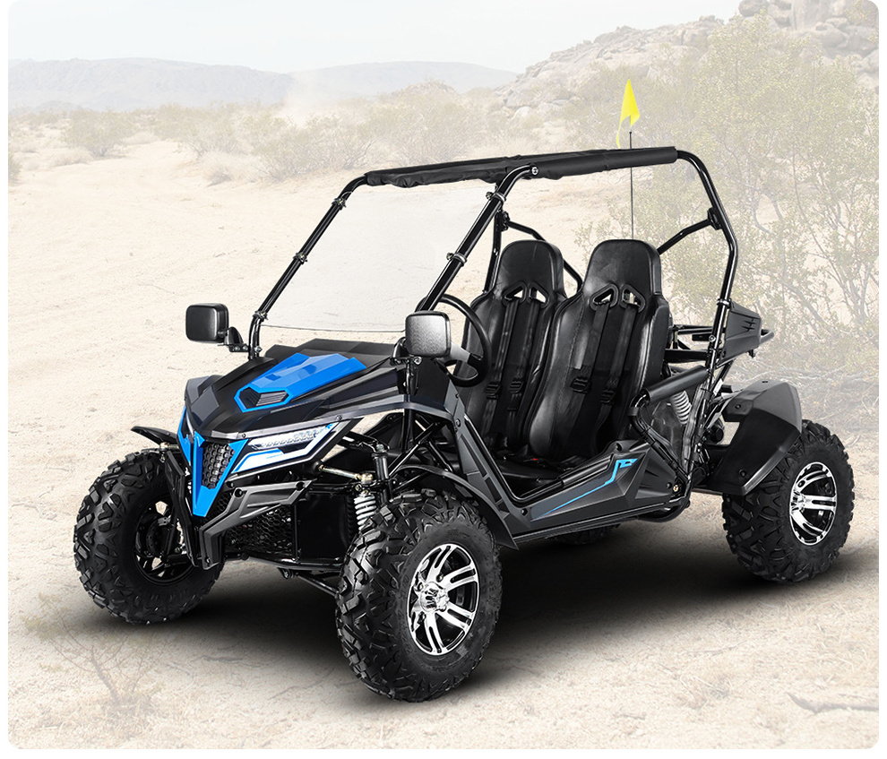 2024 Cheap Gasoline 150cc 200cc Racing Go Karts Off Road Beach Electric Start Dune Buggy for Adults