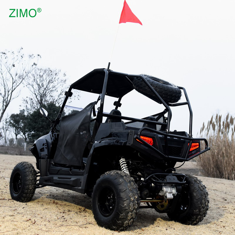 Blue 200cc Gasoline Buggy Go Kart Off-Road Farm UTV