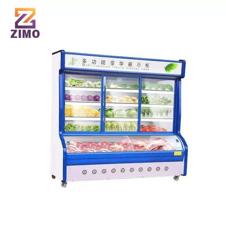 Flower showcase frizer refrigerator refrigerators ice exhibiting supermarket refrigerators