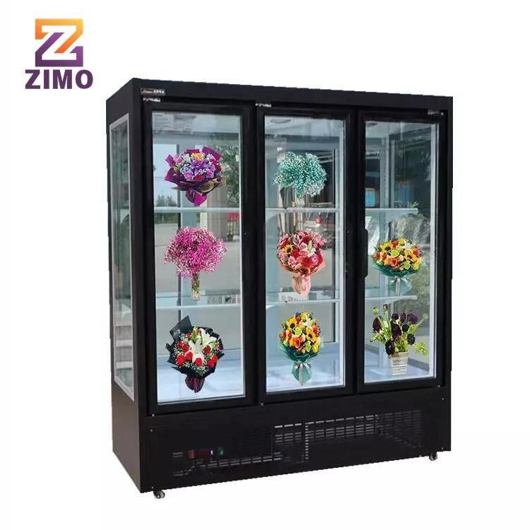 Commercial Fridge Display Cooling Flower Chiller Fresh Flower-refrigerator Floral Cooler