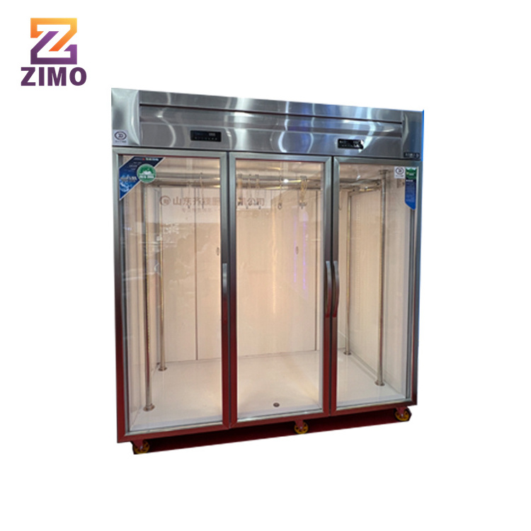 Butchery Fridge Commercial Meat Hanging Refrigerator Counter Meat Display Fridge Show Case