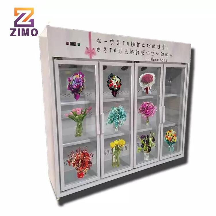 Commercial Fridge Display Cooling Flower Chiller Fresh Flower-refrigerator Floral Cooler