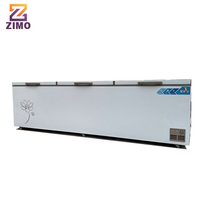 Commercial Chest Freezers 1000 Liter Deep Freezer Top Open Doors Horizontal Freezer