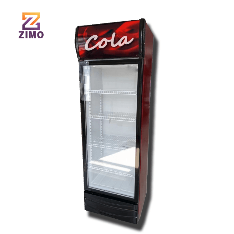 Supermarket Glass Door Drink Display Fridge Cooler Cola Chiller Cabinet Refrigerator