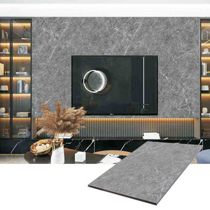 Indoor Decorative Modern Design Rock Plate Matt Series Rock Grey WPC Wall Board Decorative Interior WPC Wall Panel