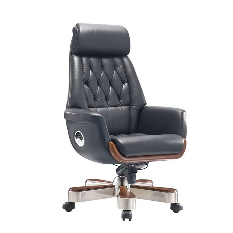 High Quality Modern Luxury Adjustable Recliner Swivel Manage Executive Leather Boss Office Massage Chair