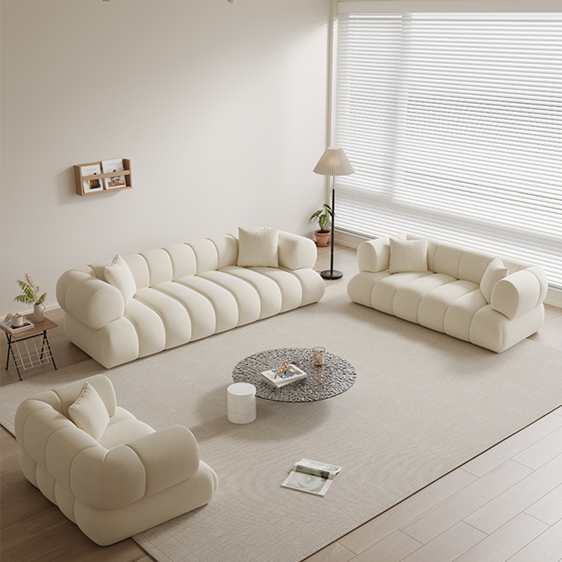 Fashion Design L Shape Sectional Sofa With Ottoman Italian Living Room Sofa Combination Velvet Modular Sofa Long Couch