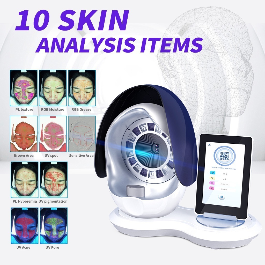 Skin 2023 Professional  Facial Skin Analysis 3D Skin Analyzer Machine For Salon