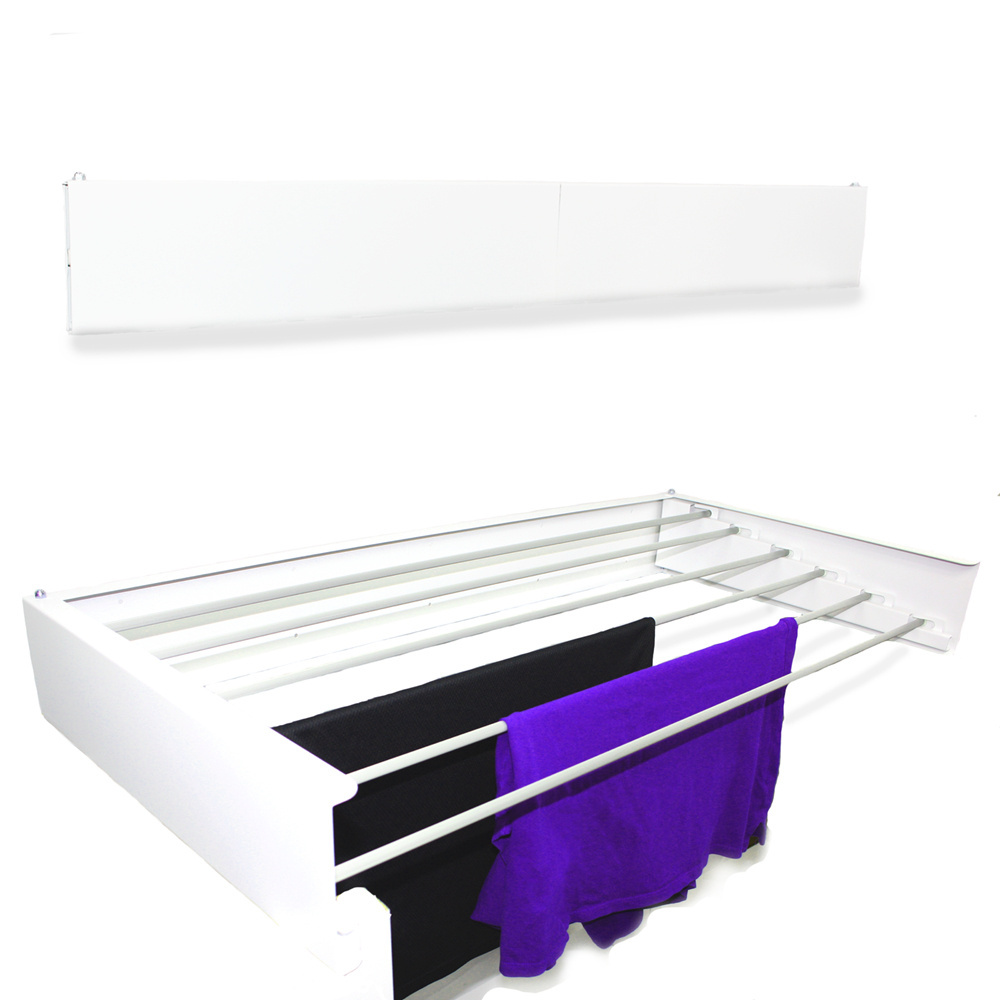 Factory Supply Heavy Duty Wall mounted metal folding Towel clothes drying racks