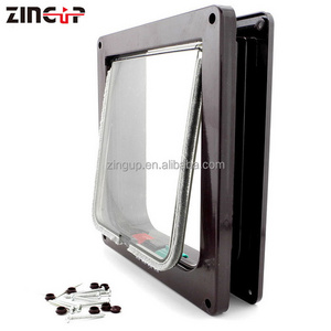 ZingUp Easy to Use 4 Ways Locking Cat Door