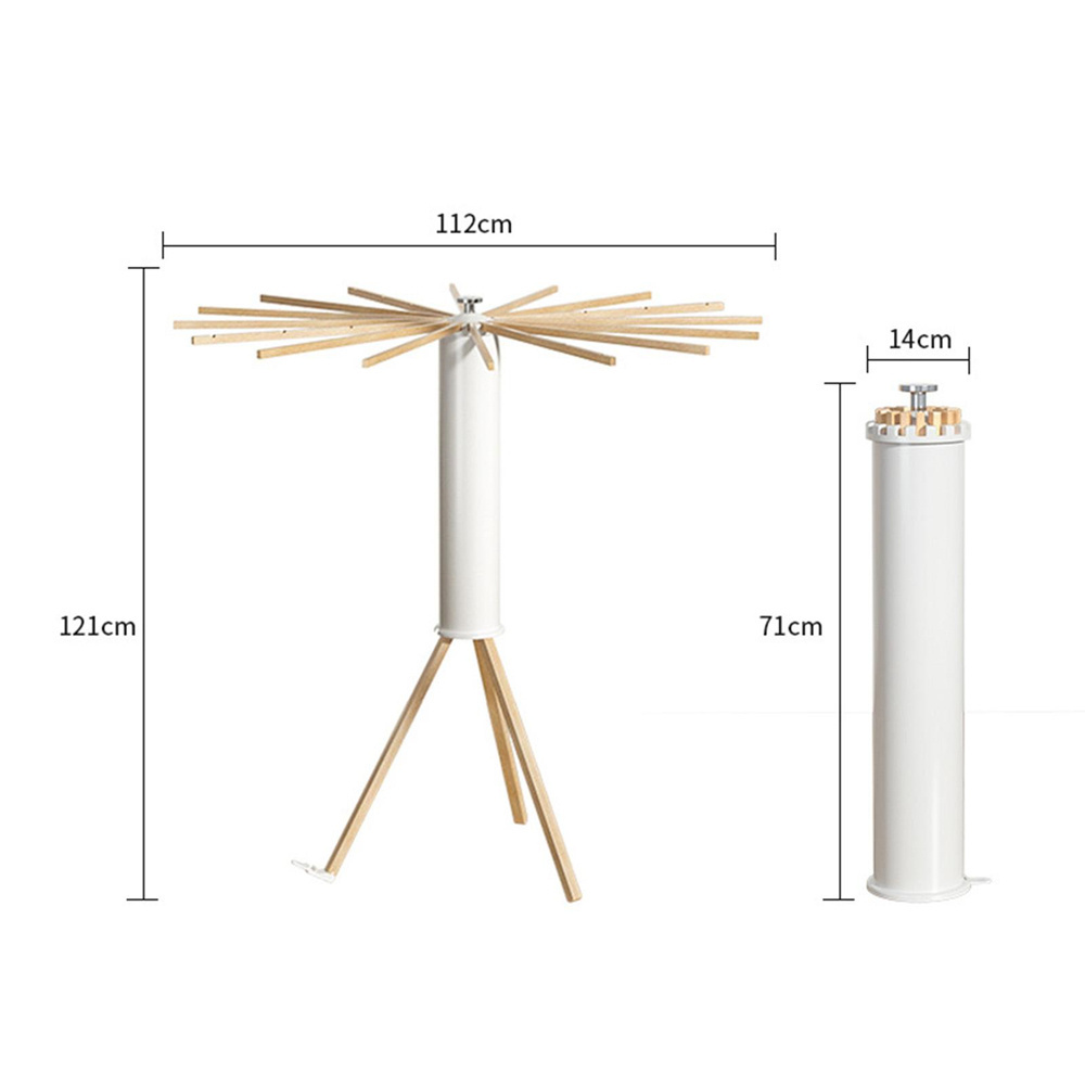 High Quality Standing Clothes Hanger Home Garment Hat Hanging Rack Stand Floor Wooden Octopus Drying Coat Racks