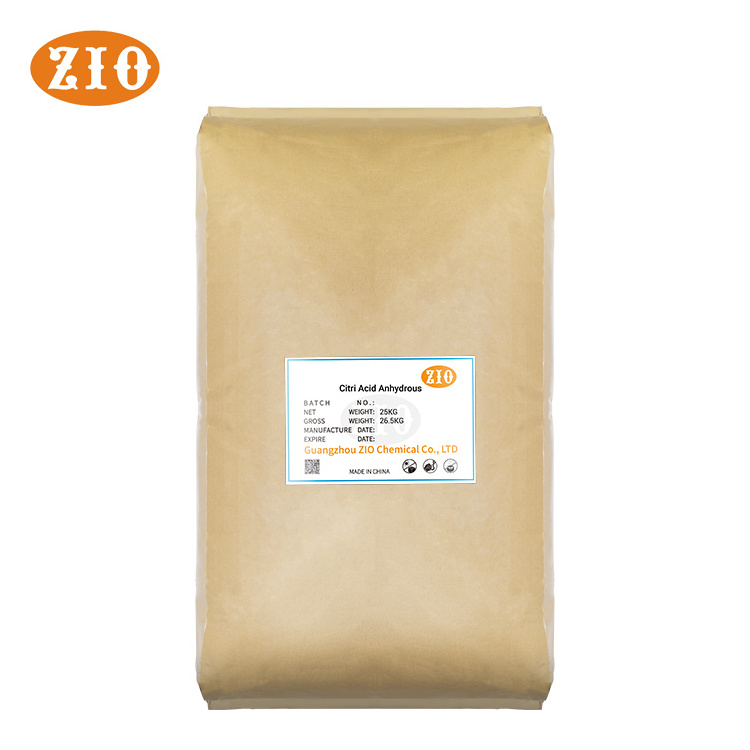 30-100 mesh food grade 99% min ensign citric acid anhydrous