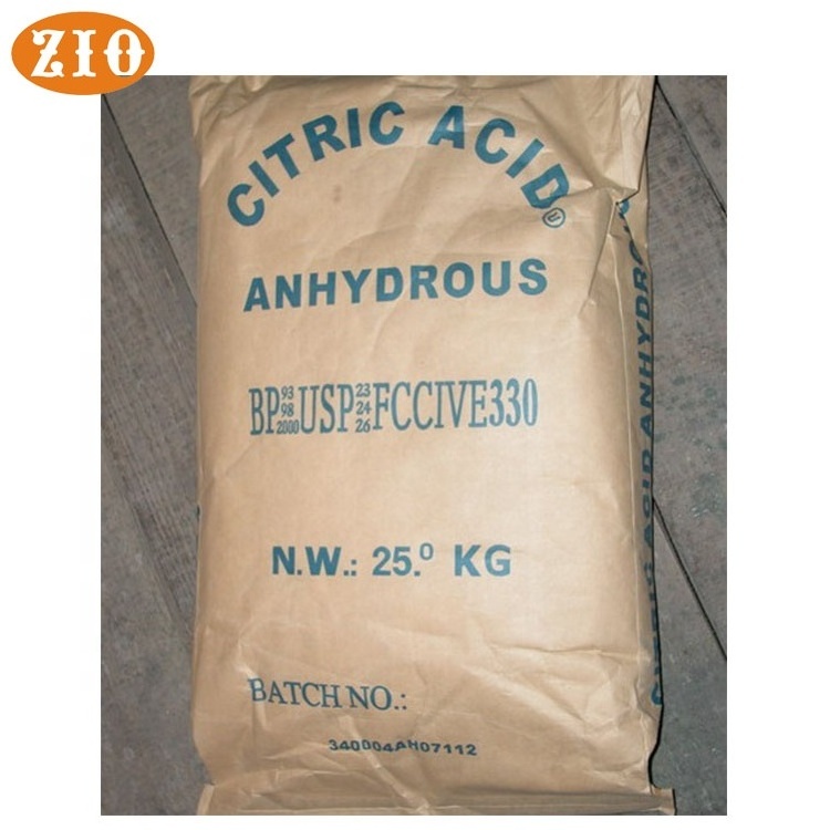 Food additive granulated citric acid monohydrate food grade price