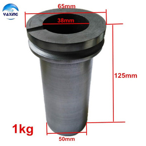 Graphite Crucible Factory Supply Isostatic Pure Graphite Crucible 1Kg  For Melting Gold crucible