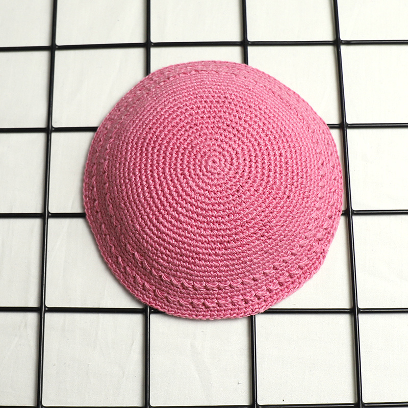 Fashion Judaical hat kippot crochet kippah jewish kippa