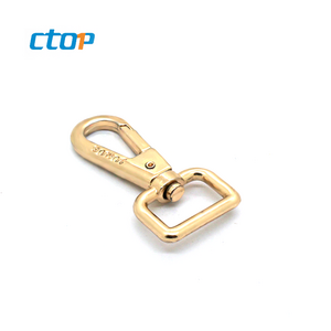 Wholesale high quality metal buckle rose gold metal hook for bag handbag hook bag accessory and hooks