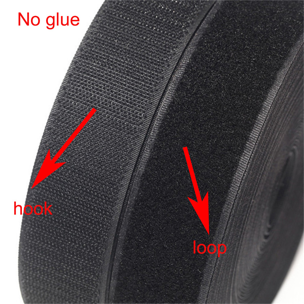 High Quality Adhesive Hook And Loop Fastener Tape Sewing-on The Hooks Velcroes Adhesive Magic Tape