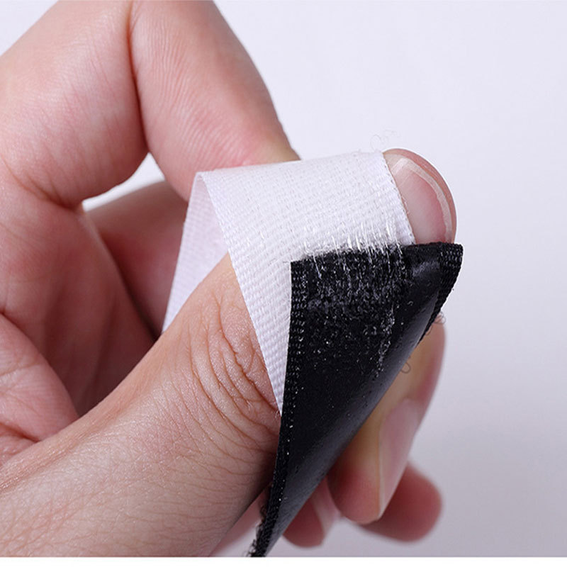 New Arrival Adhesive Hook And Loop Fastener Tape No Glue Velcroes Sewing On Straps Magic Tape