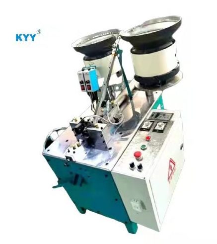 KYY Automatic Luggage Bag Slider Non-lock Zipper Slider Assembly Machine Zipper Making Machine Zipper Slider Machinery