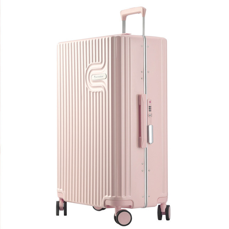 Polycarbonate Girls Travel Airport Custom Branded Hard Side Shell Plastic Kids Cases Luggage Trolley Suitcase