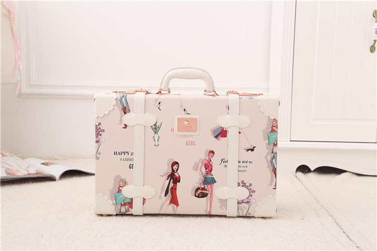 Mini Small Travel Children Gift Box Baby Cabin Cute Child Luggage Bag Suitcase For Teenage Girls