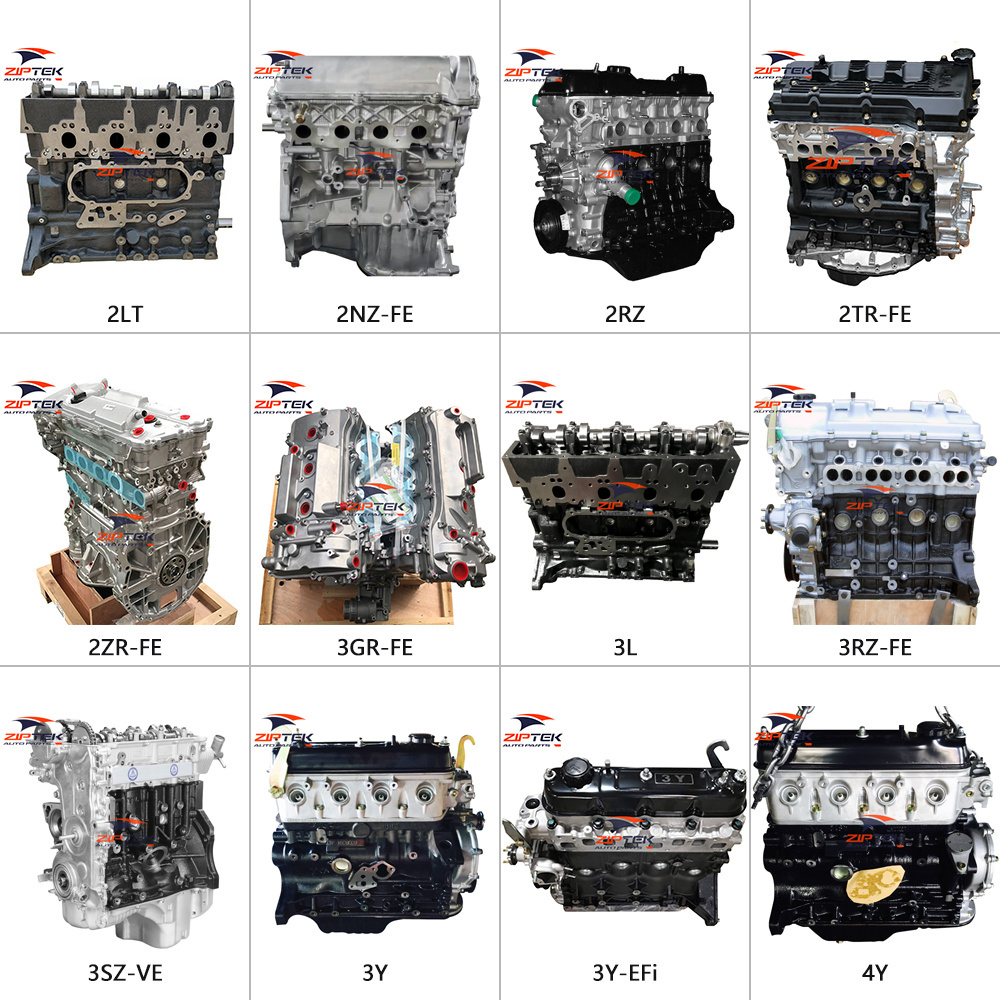 Sale Price 2RE 1ZZ 3Y 1KD D4D 3SZ 1KZ 1GR Engine 1HZ 3L 2L 4Y 3RZ 22R 5A 5L Diesel Engine For Toyota