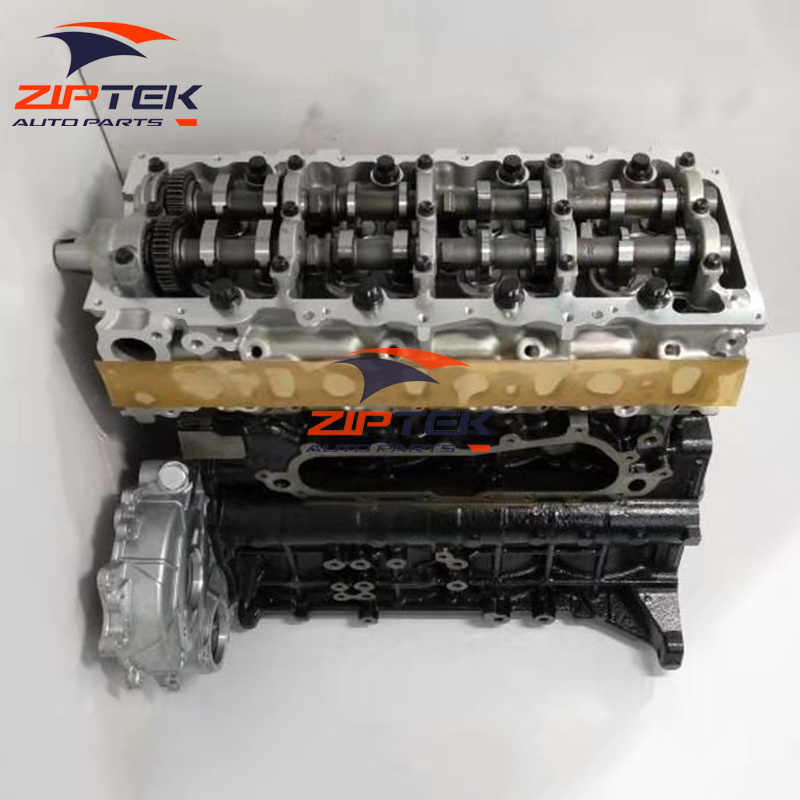 Turbo Del Motor Parts 2.5l D4D Diesel Complete Long Block 2KD FTV 2KD Engine Assembly For Toyota Fortuner Hiace Hilux Innova