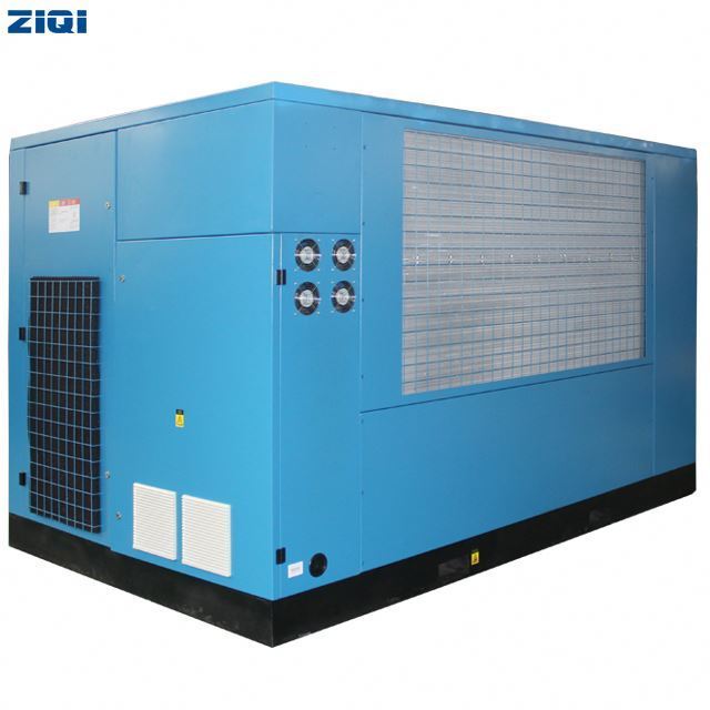 ZIQI hot selling electrical 132kw 7bar 8bar 10bar big heavy duty water lubrication oil free AC power air compressor