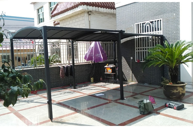 Heavy Duty Carport Canopy Outdoor Portable Garage Tent Boat Shelter, Extensionable Garden Canopy for Outdoor