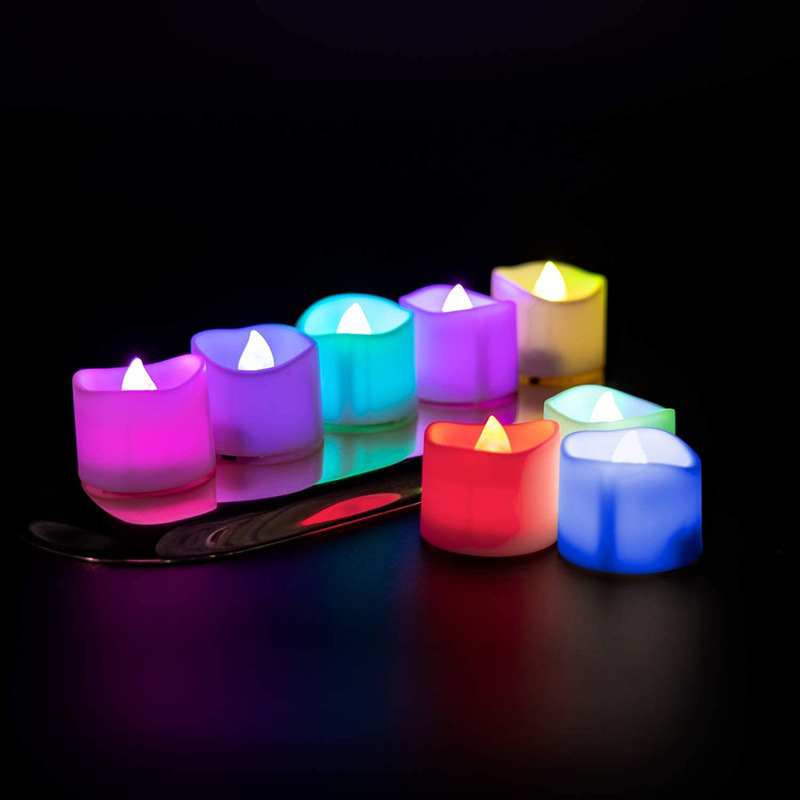 Flameless Battery Operated 200+ Hour false electric candle LED Tea Lights Candles