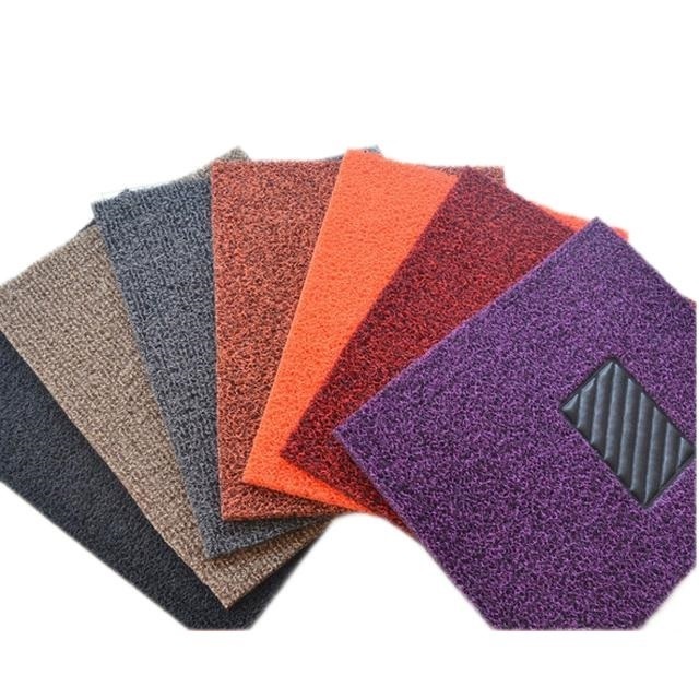 Vinyl Loop Floor Mat for car floor Entryways Deck Patio Pool Shower Locker-Room Spaghetti Loop Scraper Mat Traps Dirt and Water