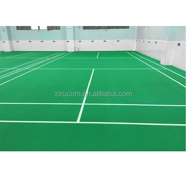 badminton court mat sports floor, outdoor flooring, rubber flooring tile Badminton Sport Gerflor Taraflex Sports Flooring