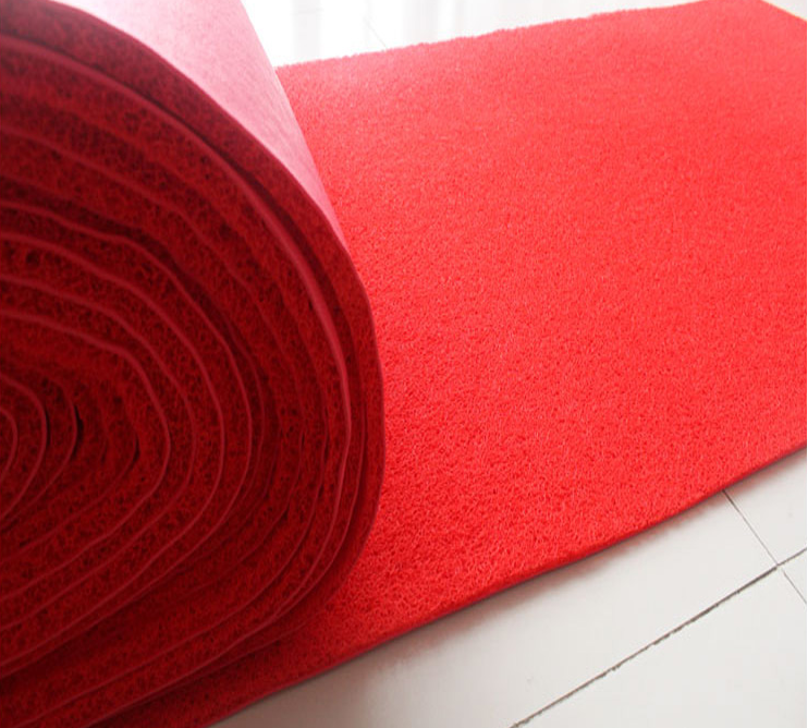 Washable Dust Control PVC Coil Roll Mat/Coilmate/Spaghetti carpet