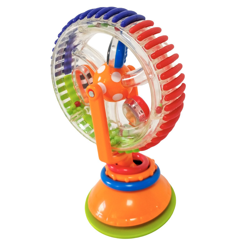 Hot Sale 3 Colors Ferris Wheel Rotating Windmill Creative Educational Baby Rattle Toy