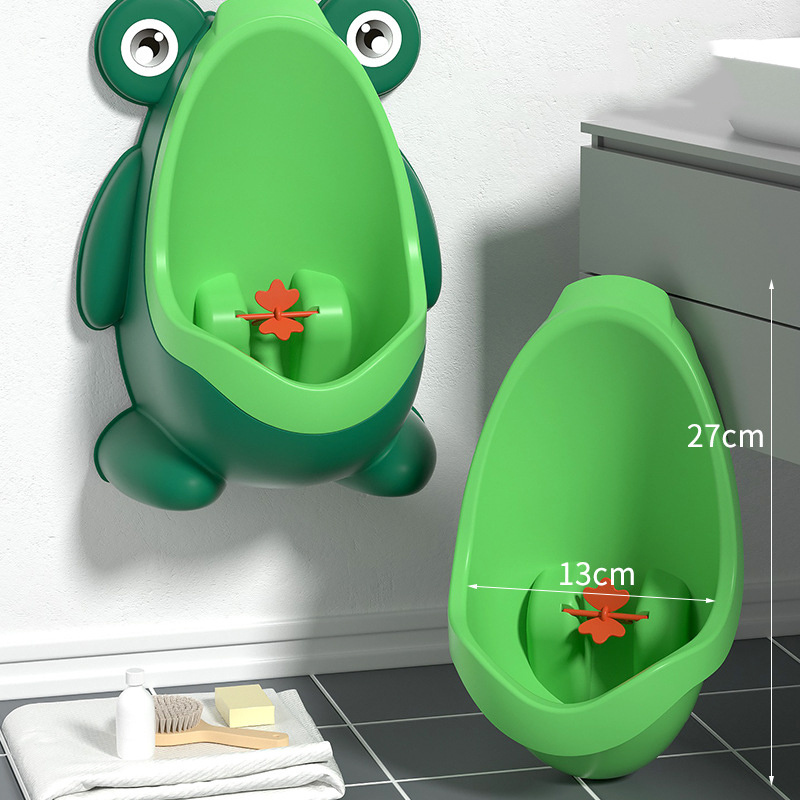 Children Boy Frog Potty Wall-Mounted Urinals Large Size Anti-leakage Potty Kids Convenient Toilet