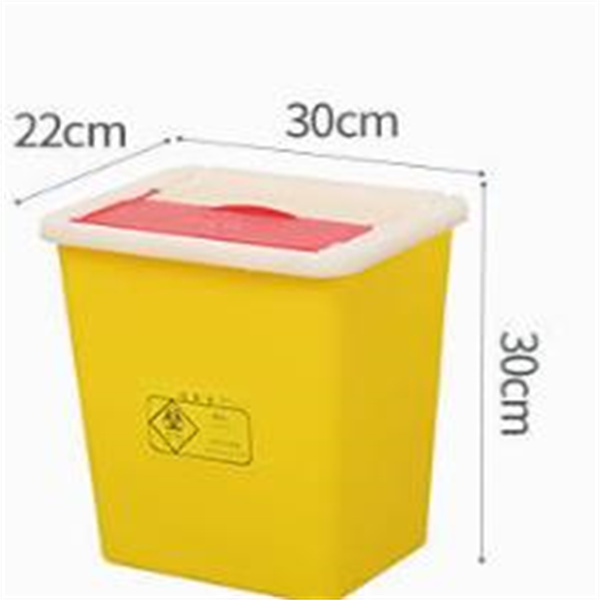 15L  Plastic container box Medical Waste Container  Medical tool edge box  needle box