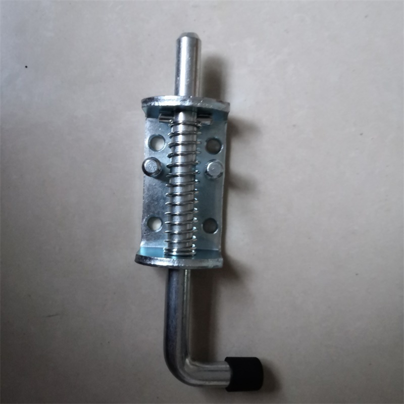 China Supplier Hot Sale Trailer Door Gate Spring Latch Steel 155mm spring bolt