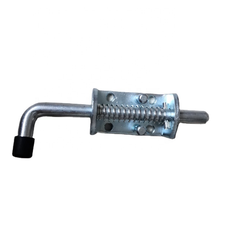 China Supplier Hot Sale Trailer Door Gate Spring Latch Steel 155mm spring bolt